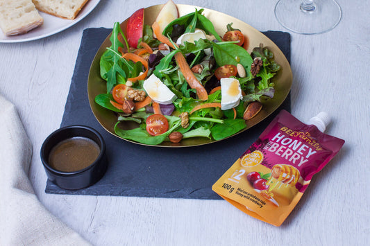 Aderezo para ensaladas con miel