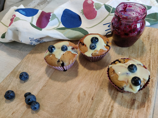 los mejores muffins de arandanos