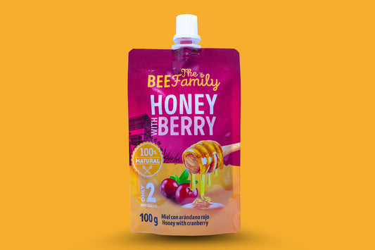 Honey with Berry | Miel con Arándano rojo