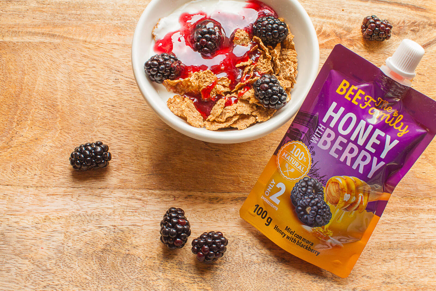 Honey with Berry | Miel con mora