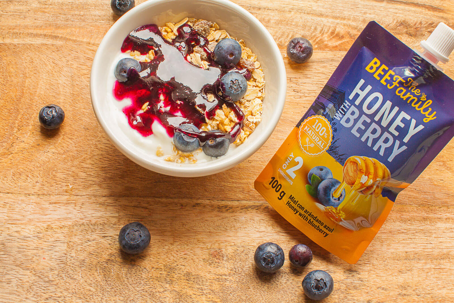 Honey with Berry | Miel con Arándano