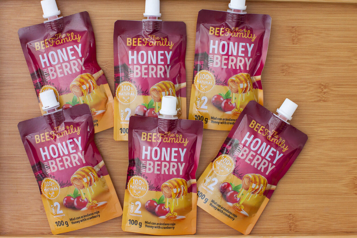 Honey with Berry | Miel con Arándano rojo