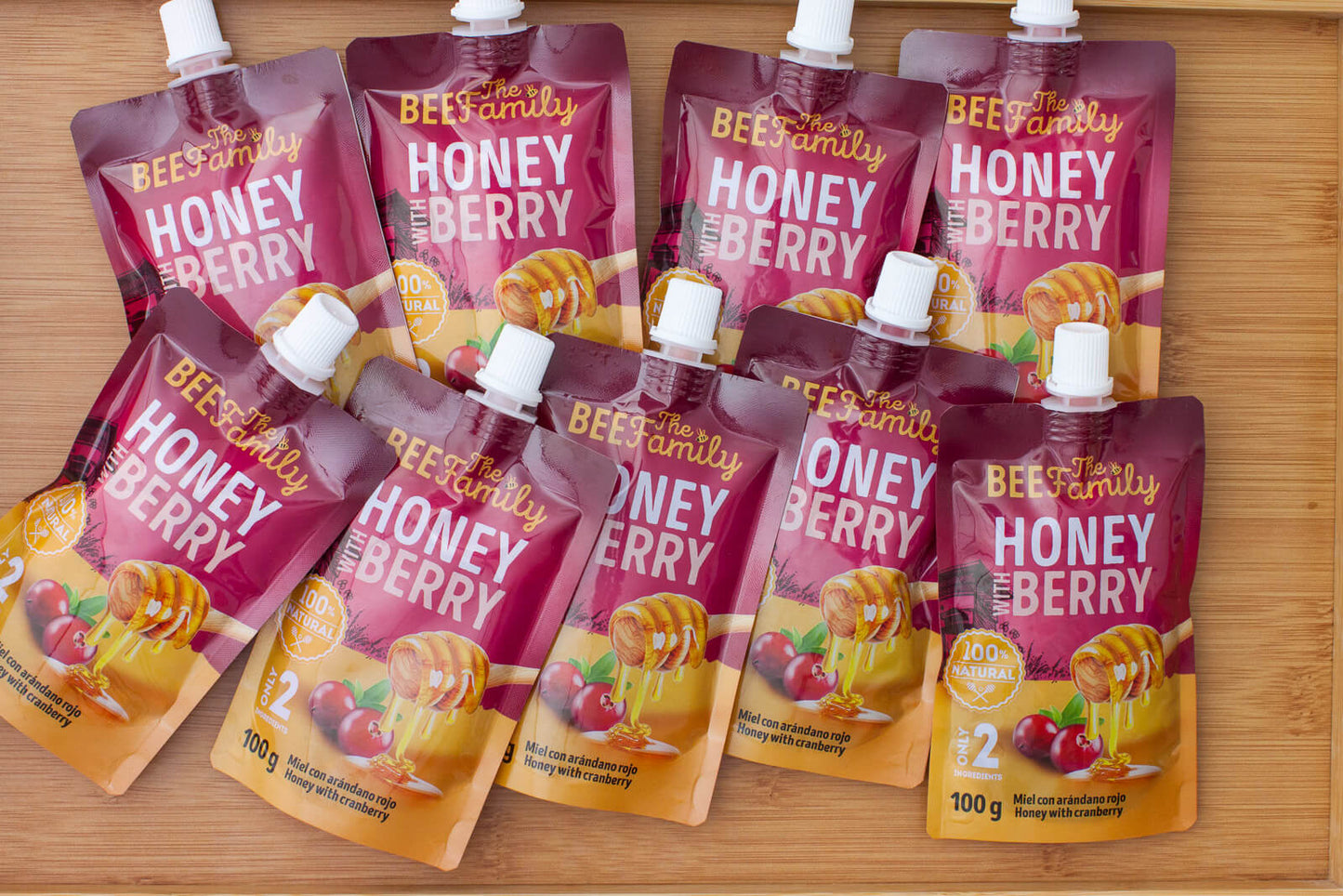 Honey with Berry | Miel con Arándano rojo