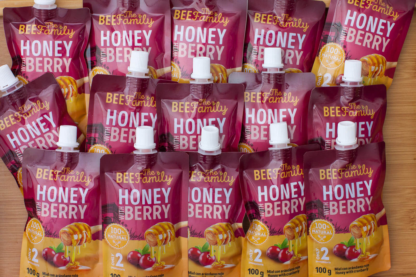 Honey with Berry | Miel con Arándano rojo